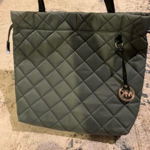 Rare Grey Quilted Michael Kors purse